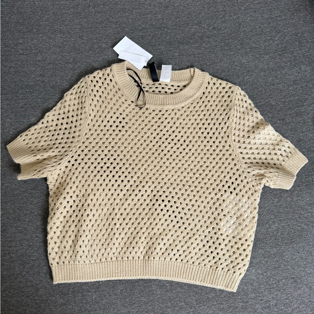 H&M crochet crop Top